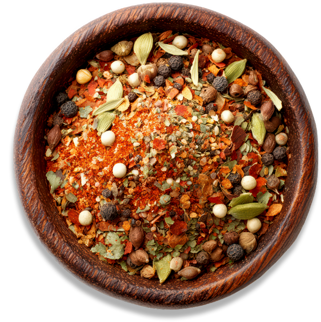 Karışık baharat kâsesi